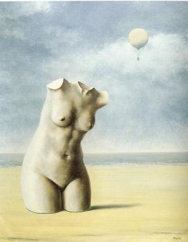 Rene Magritte : when the hour strikes